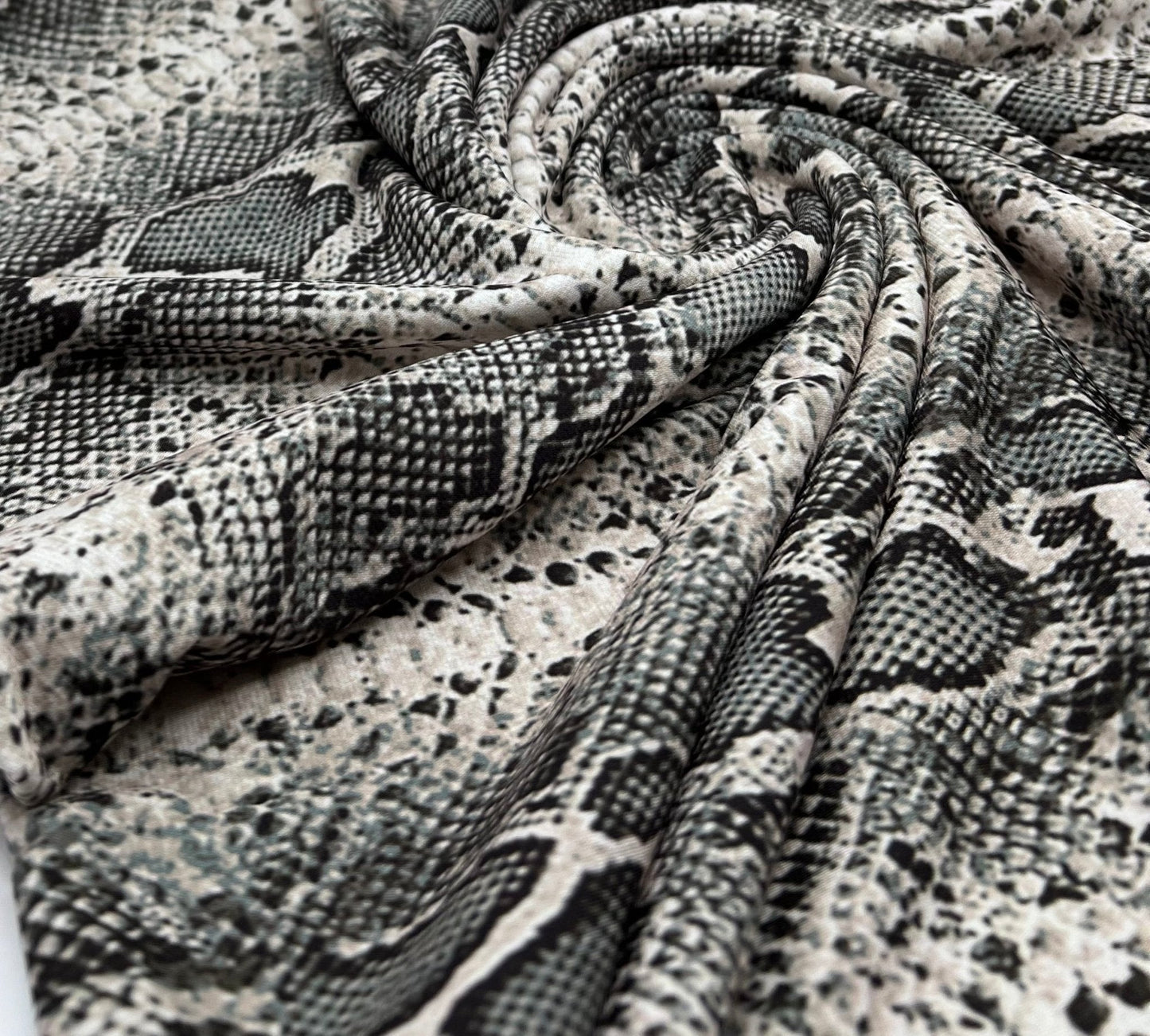 Snake Skin ITY Fabric