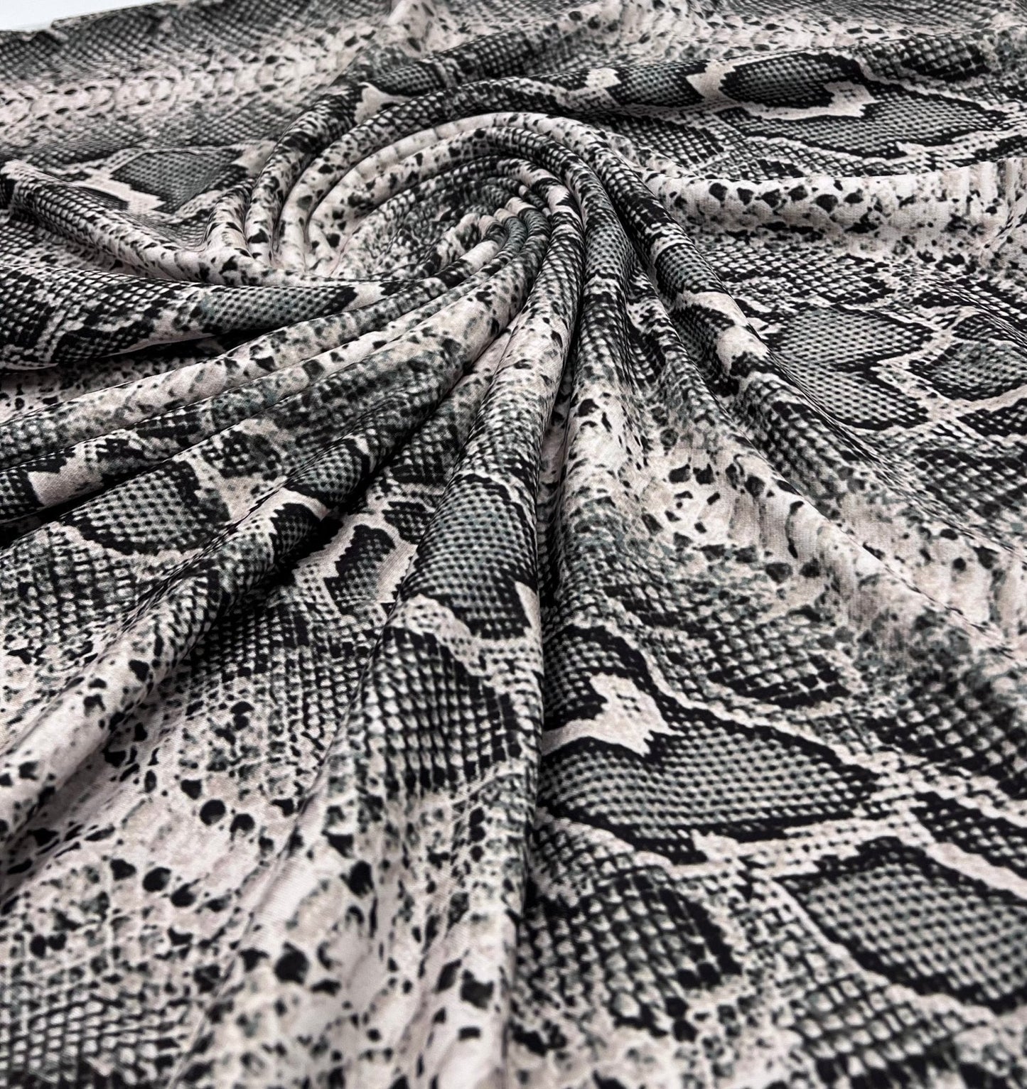 Snake Skin ITY Fabric