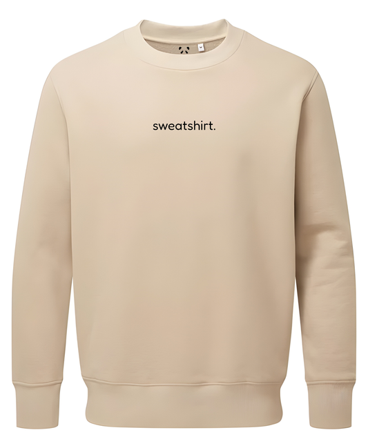 simple. sweatshirt. desert-sand.