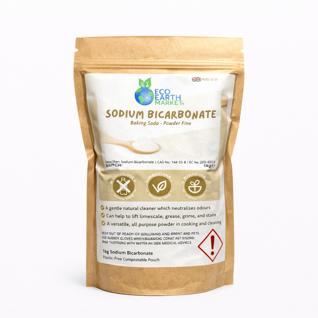 Sodium Bicarbonate 1kg – Food Grade Baking Soda (UK Made)