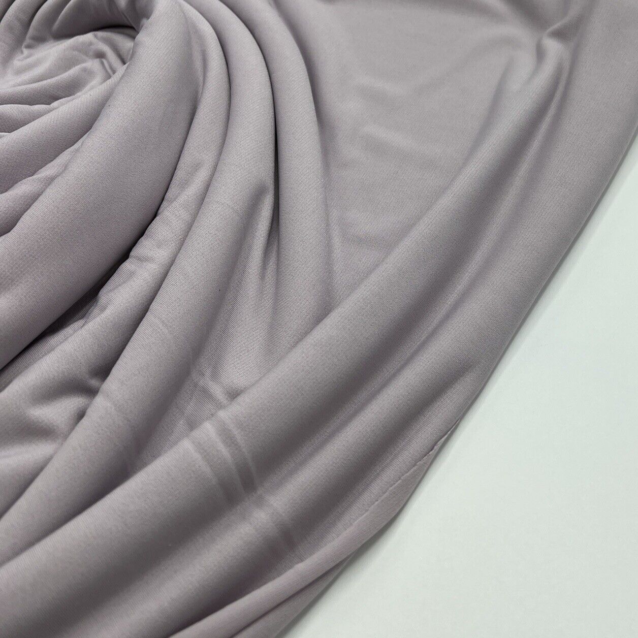 Plain Lilac ITY Fabric 4 Way Stretch