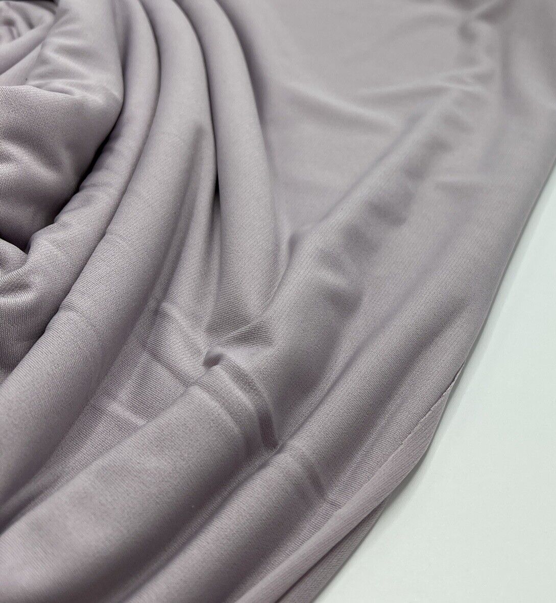 Plain Lilac ITY Fabric 4 Way Stretch