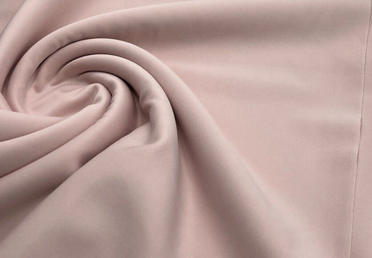 Soft Pink Plain Scuba 4 Way Stretch Smooth Jersey Fabric