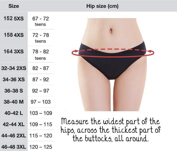 Bamboozy Reusable Menstrual Underwear