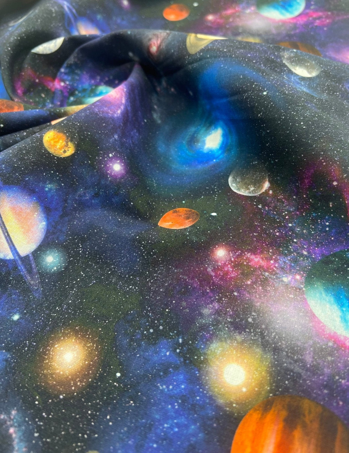 Space Universe Cotton 115 GSM 100% Cotton Fabric