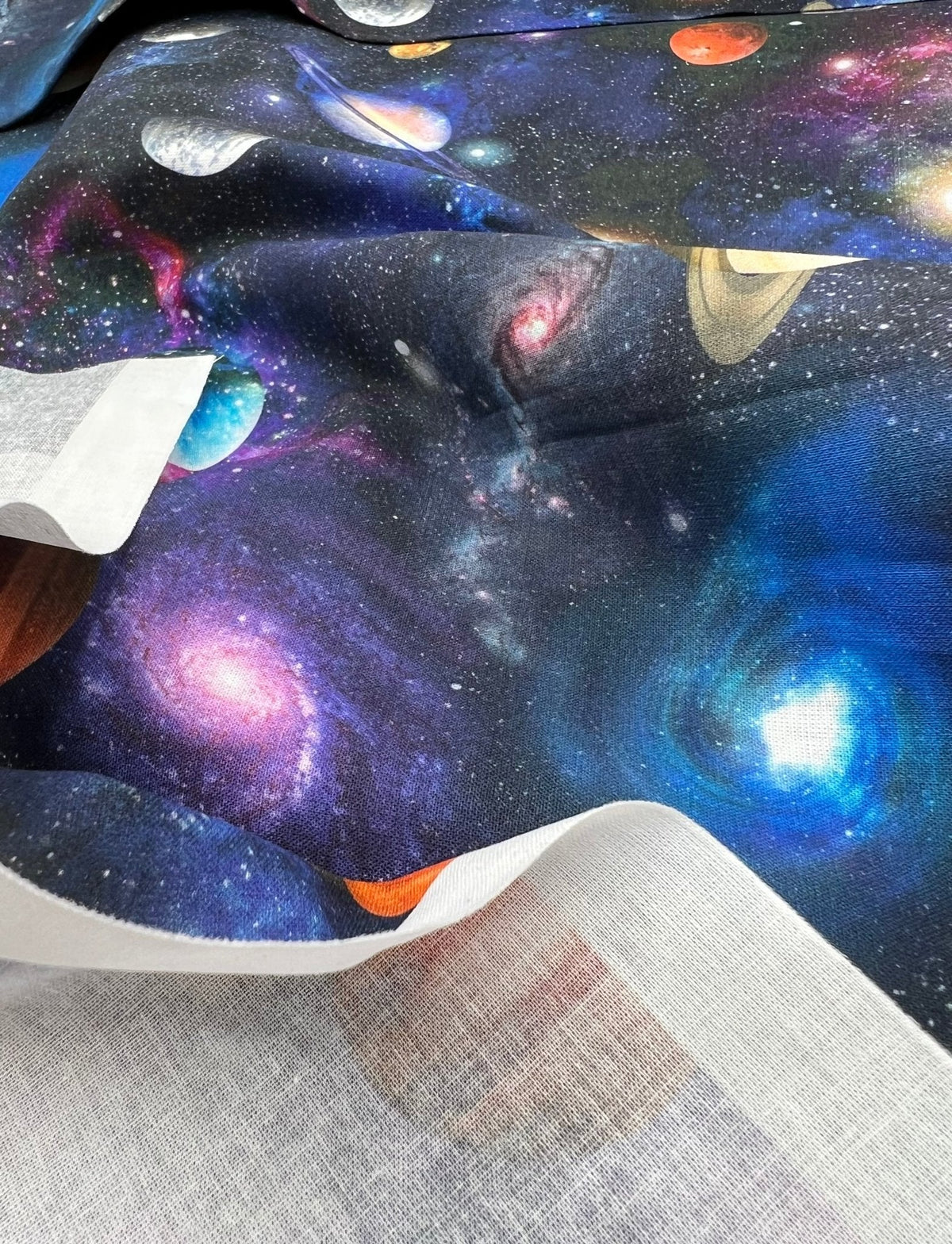 Space Universe Cotton 115 GSM 100% Cotton Fabric