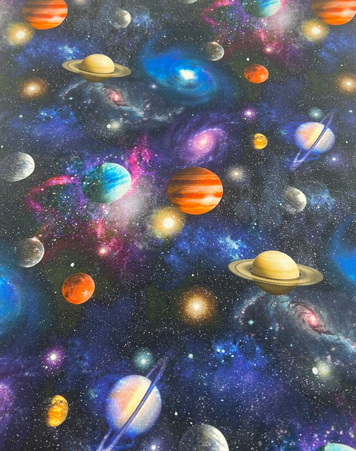 Space Universe Cotton 115 GSM 100% Cotton Fabric