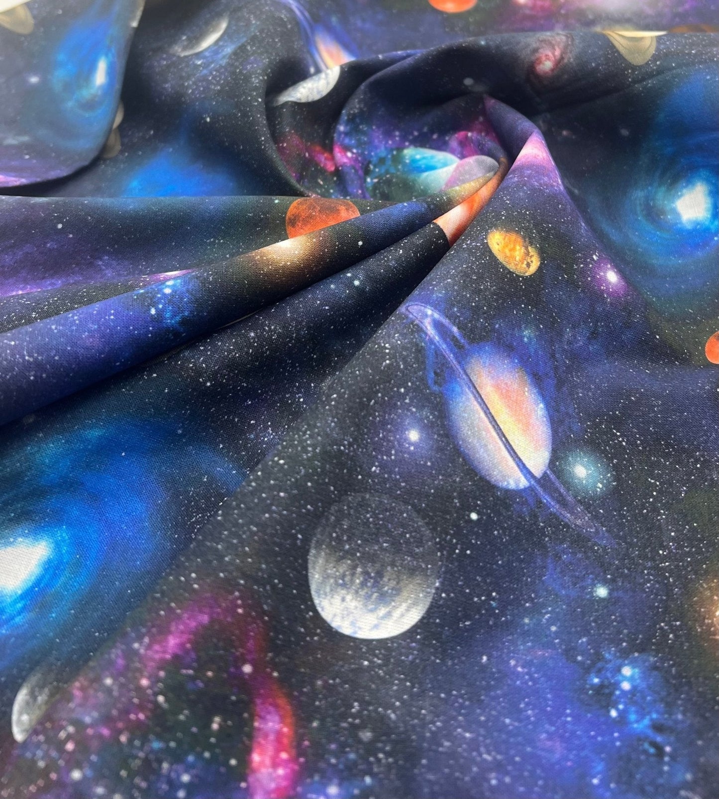 Space Universe Cotton 115 GSM 100% Cotton Fabric