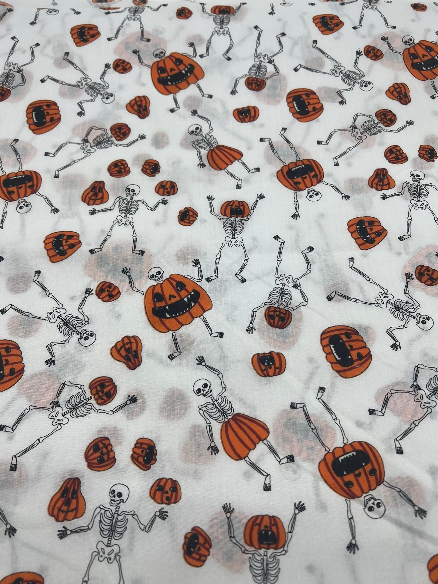 Spooky Halloween Printed Polycotton 90 GSM 80/20 44 Inch Non Stretch