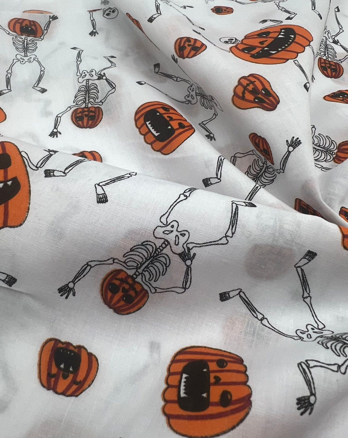 Spooky Halloween Printed Polycotton 90 GSM 80/20 44 Inch Non Stretch