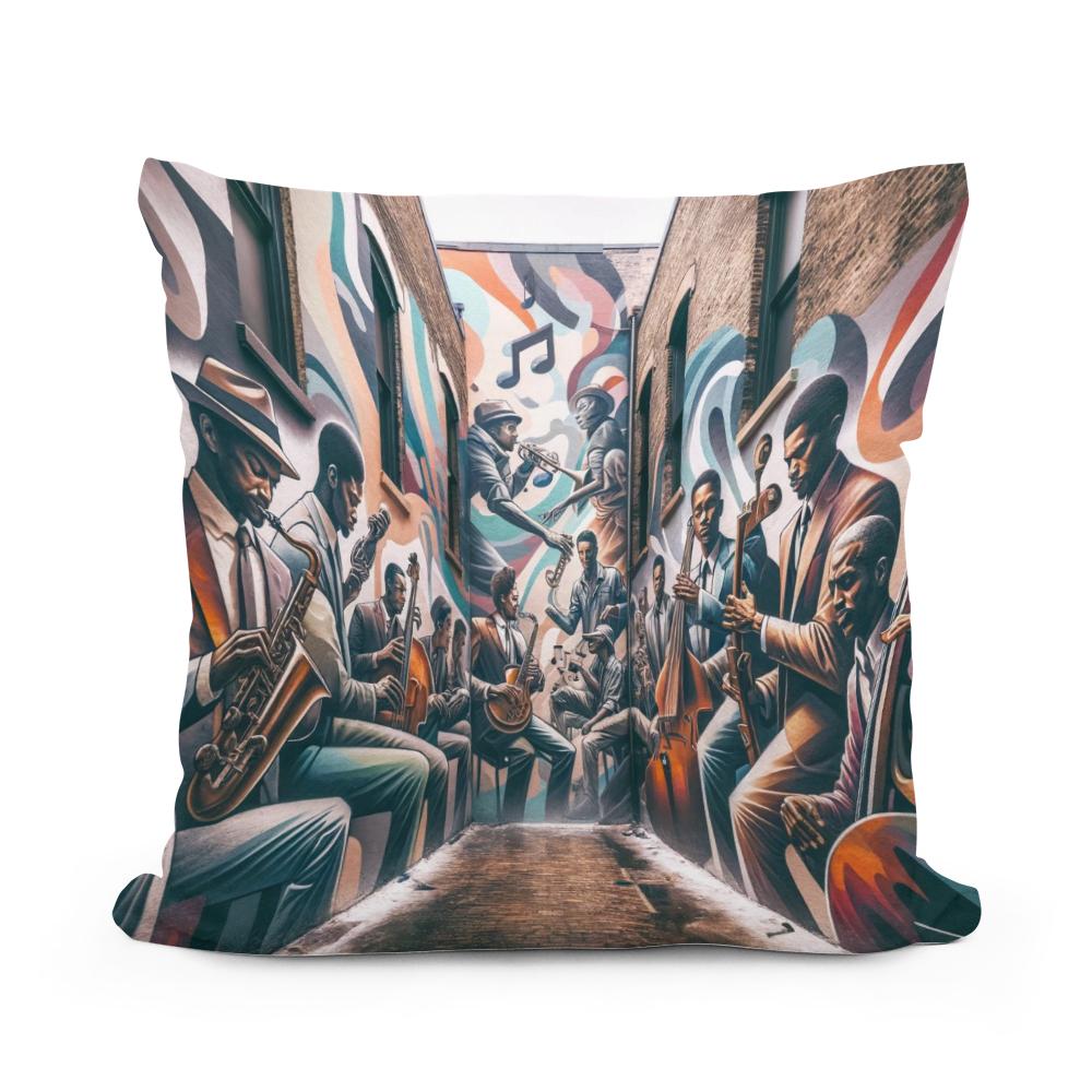 Melodic Alley Cotton Cushion