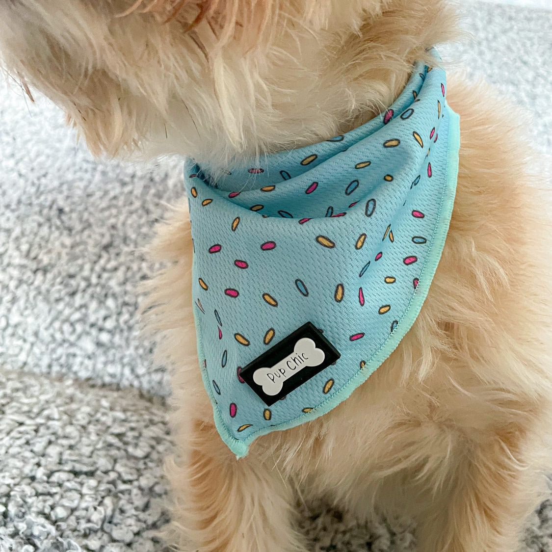 Sprinkles For Days Cooling Bandana - Blue