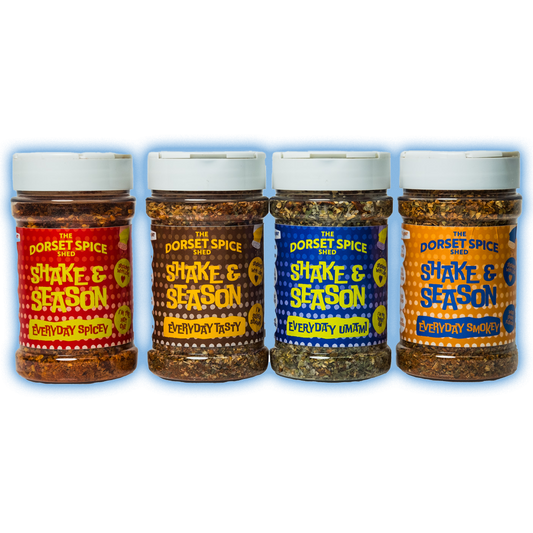 Shake & Season Everyday Season Four Pack - one of each flavour