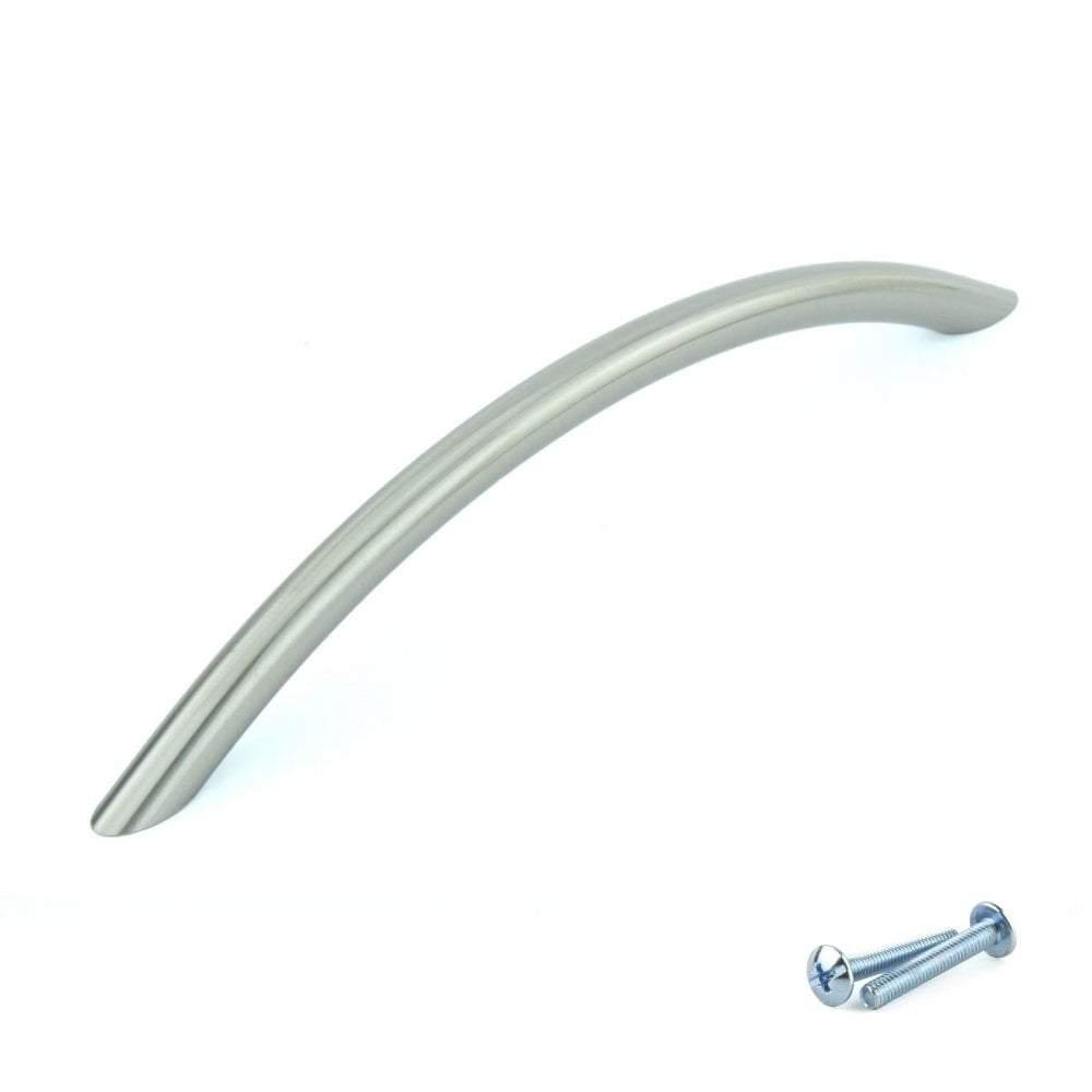 M4TEC Craignure N8 Stainless Steel Bow Cupboard Door Handle – Multiple Sizes