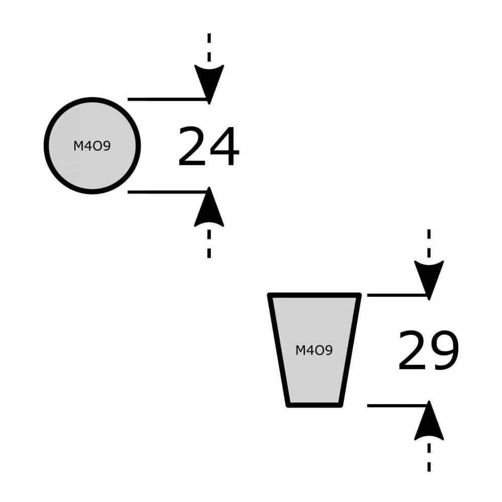 Stainless Steel Cupboard Knob Cabinet Handle – M4TEC Tyndrum O9