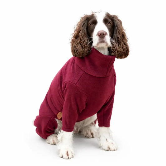 Standard Size Fleece Dog Jumpsuit - Ready to Ship