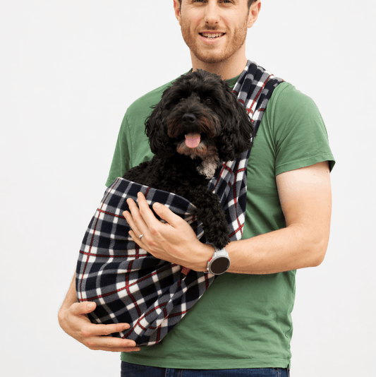 Standard Size Fleece Dog Sling Carriers - Ready to Ship