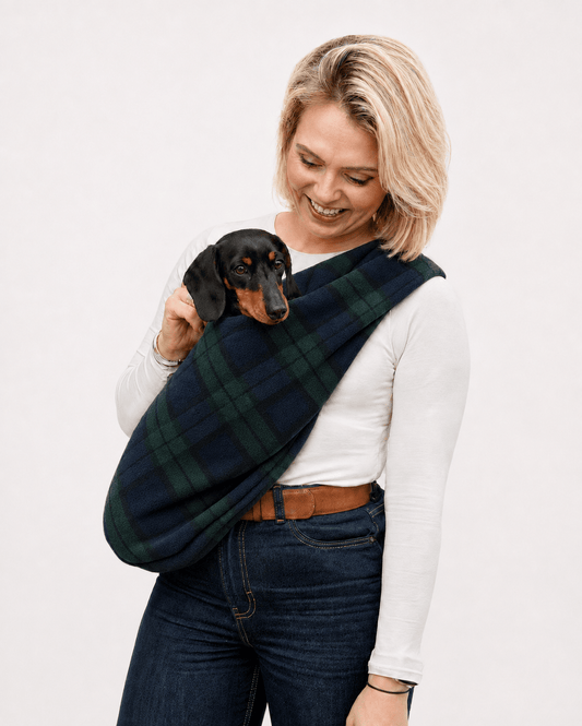 Standard Size Fleece Dog Sling Carriers - Ready to Ship