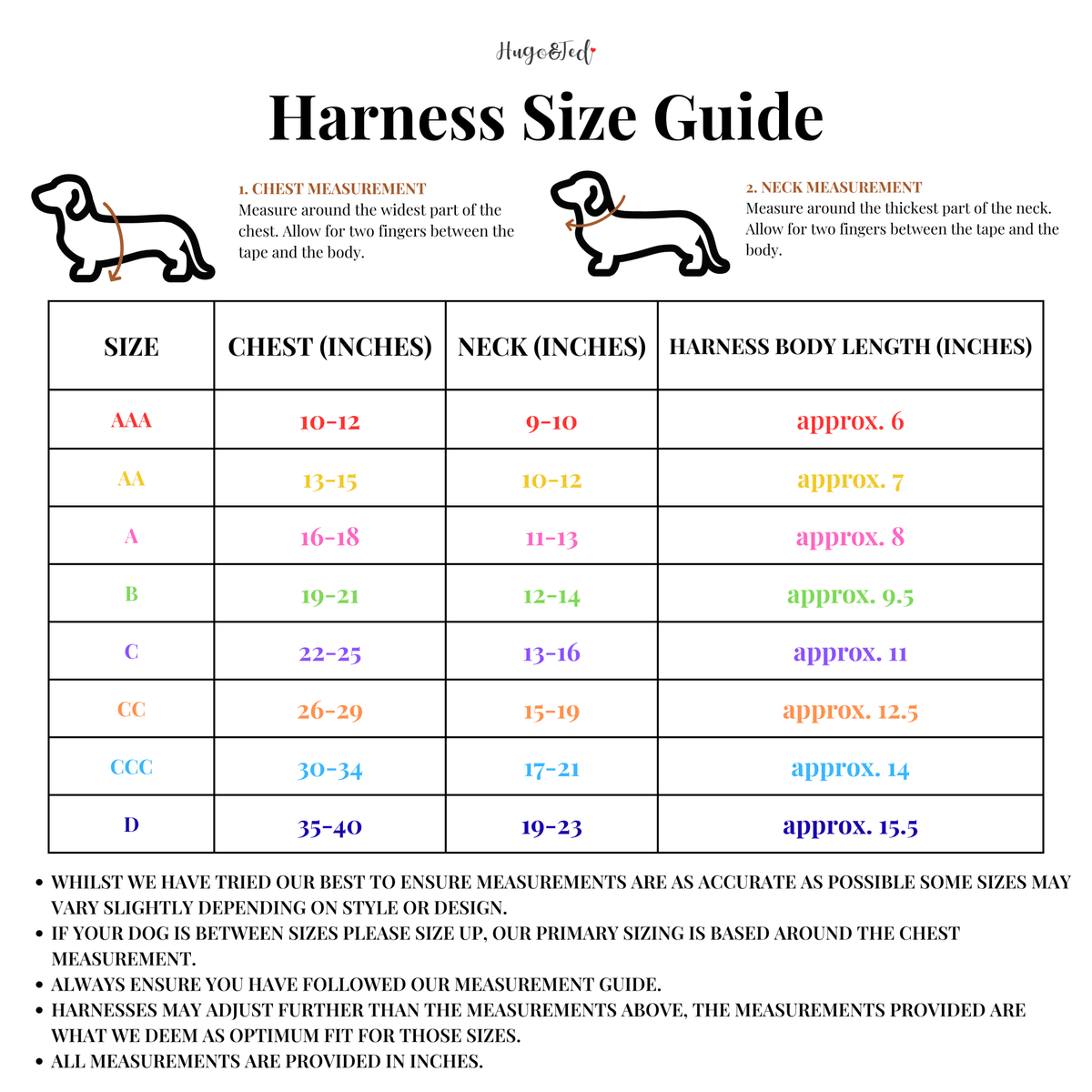 Standard Size Rainfleece Waterproof Step-In Dog Harness - Standard Sizes, Ready Made