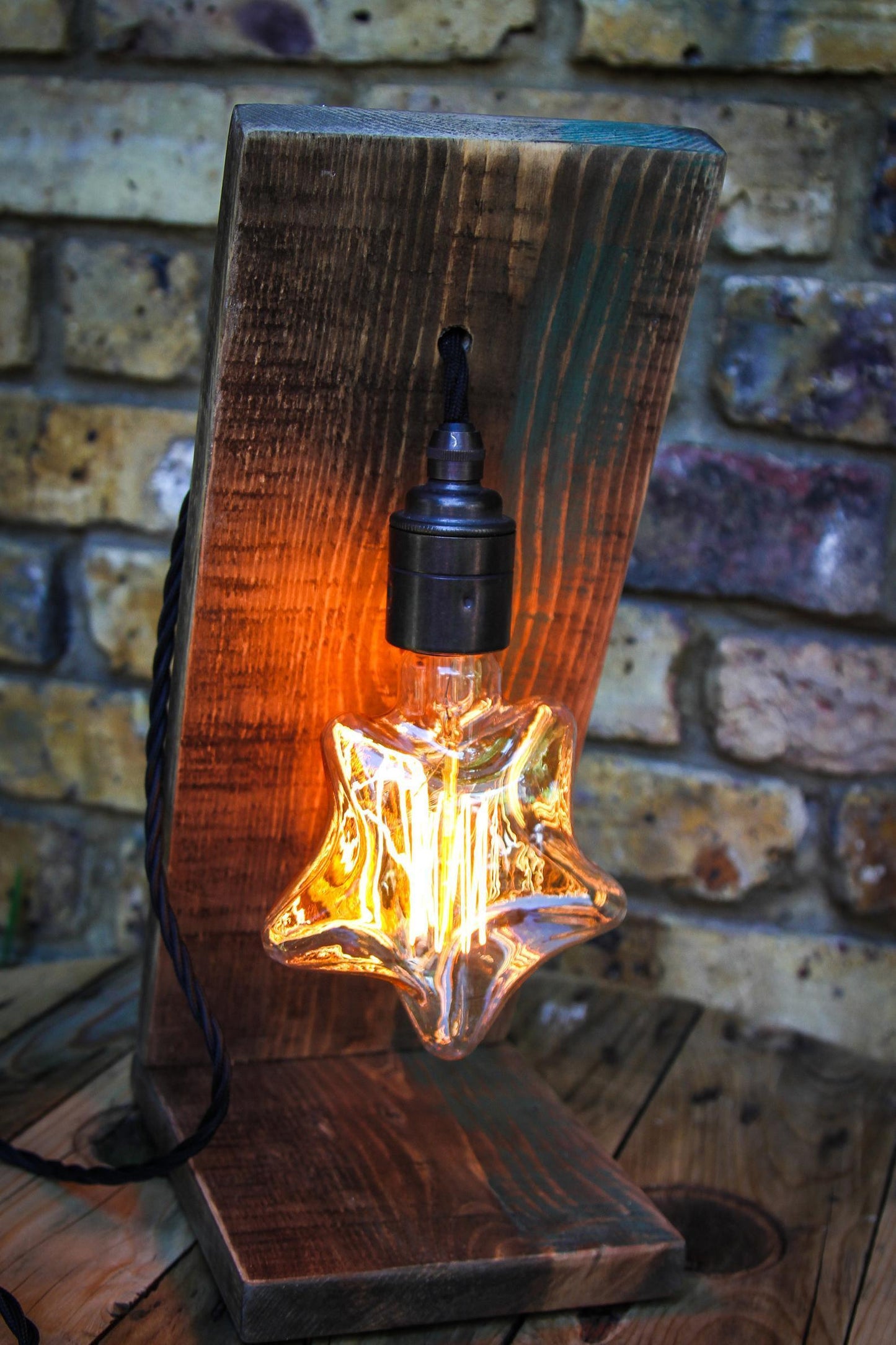 Star ‘Angel' Table Lamp - made to order, personalised