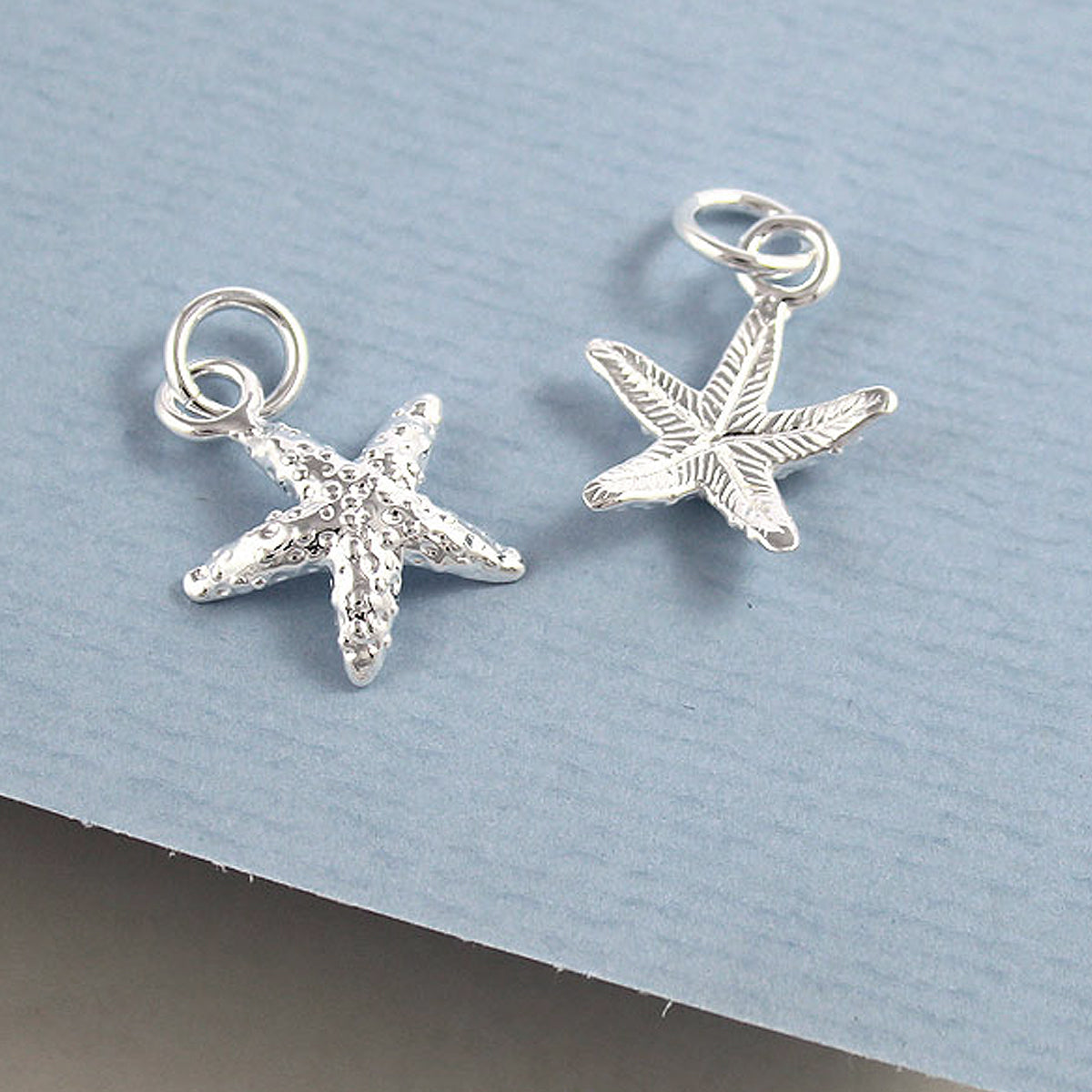 Starfish Silver Charm