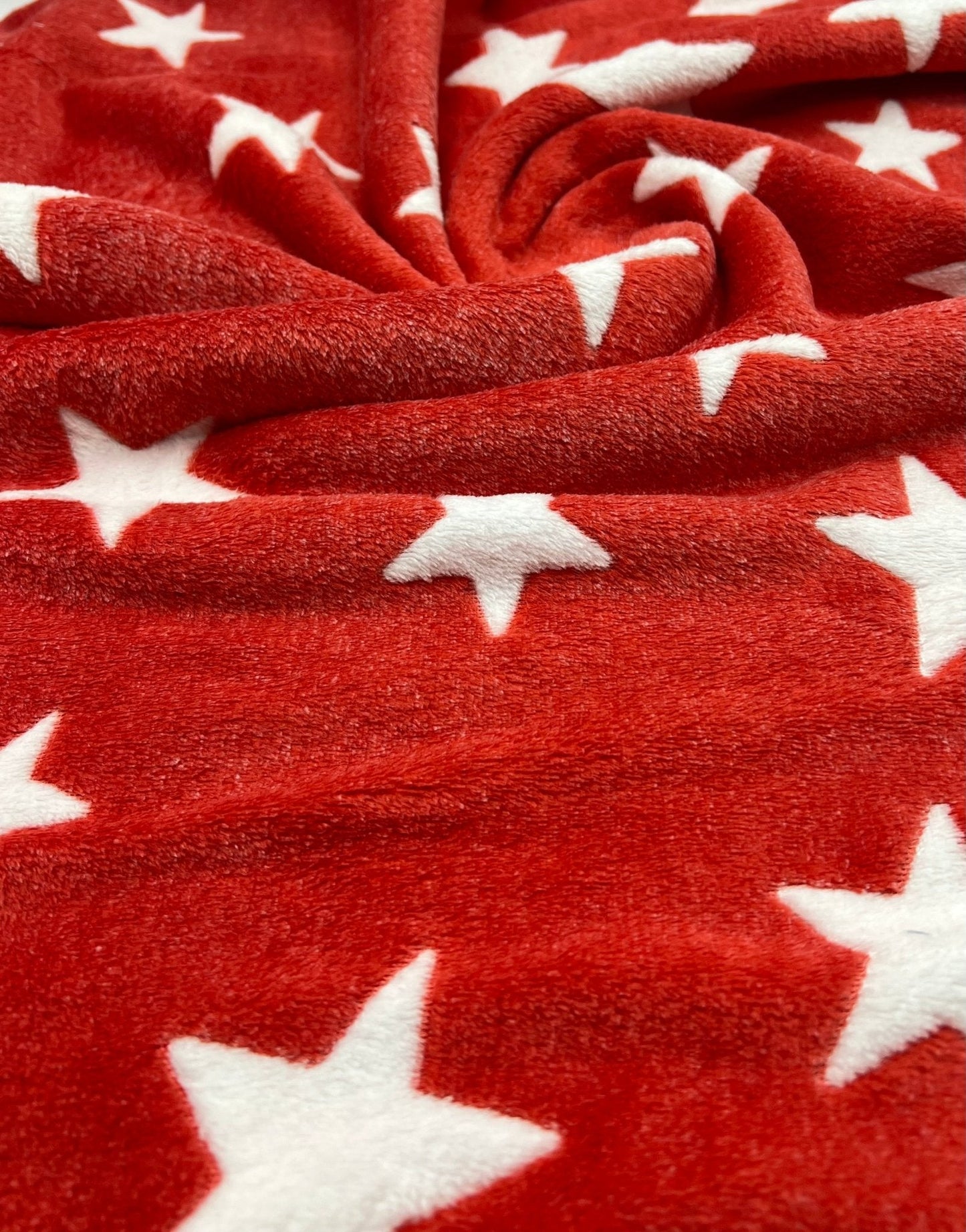 Stars Cuddle Fleece Fabric Blanket Loungewear