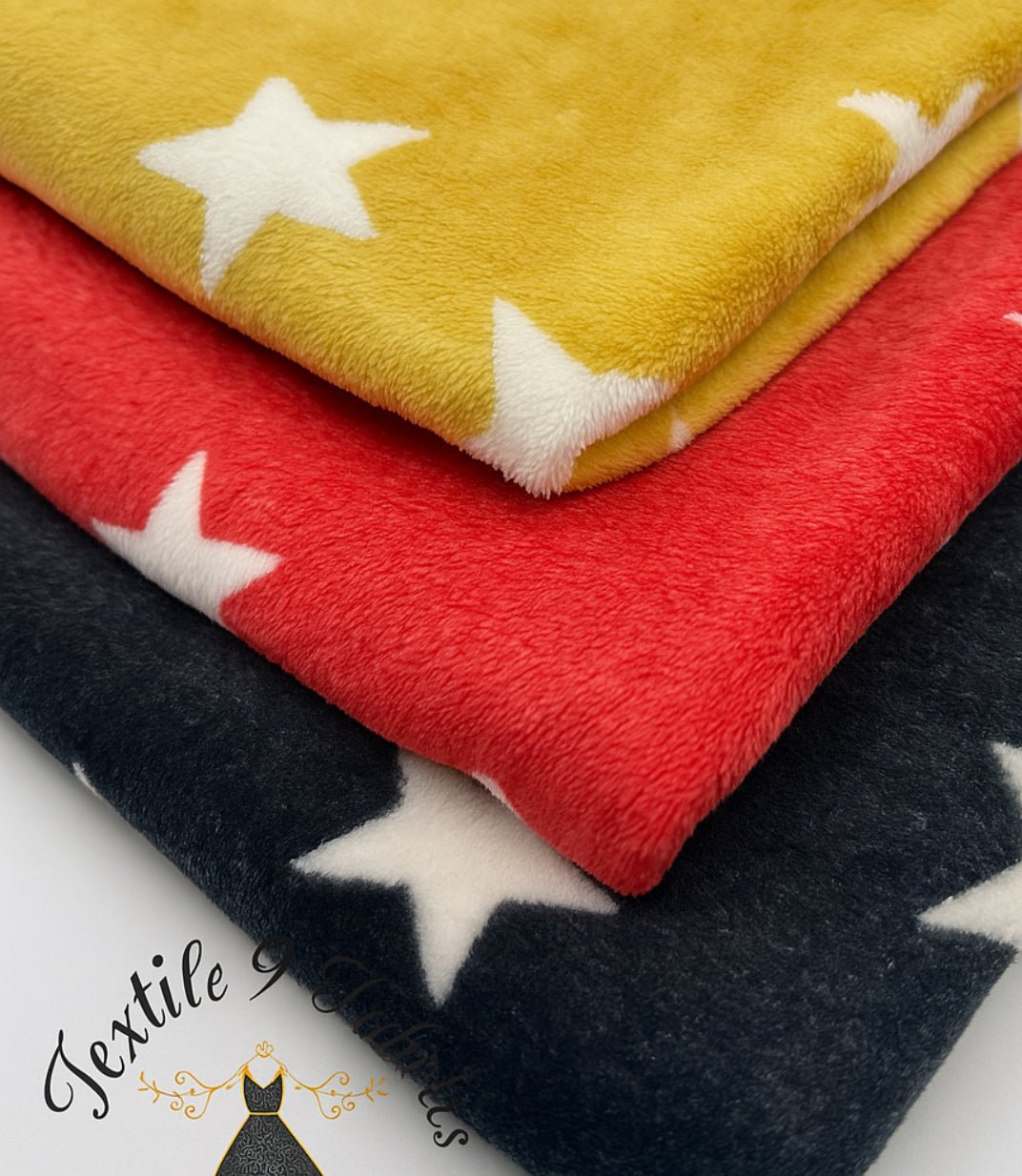 Stars Cuddle Fleece Fabric Blanket Loungewear