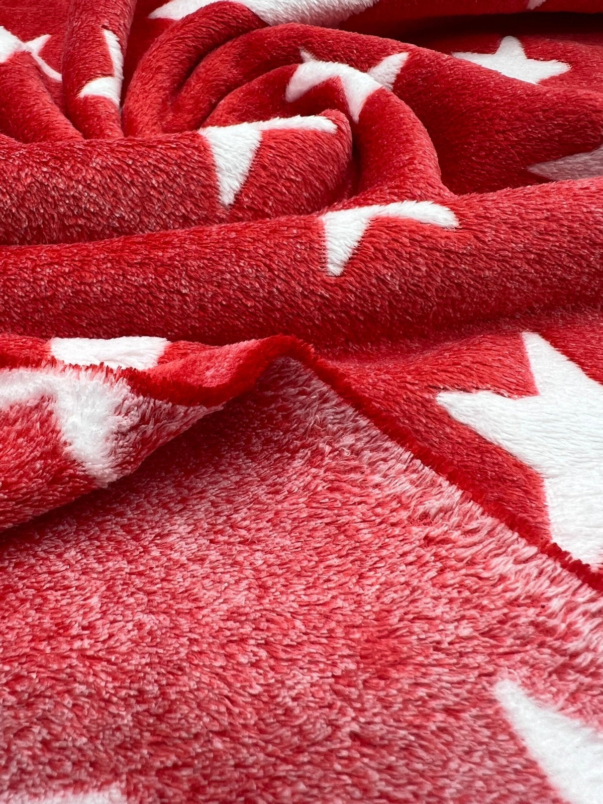 Stars Cuddle Fleece Fabric Blanket Loungewear