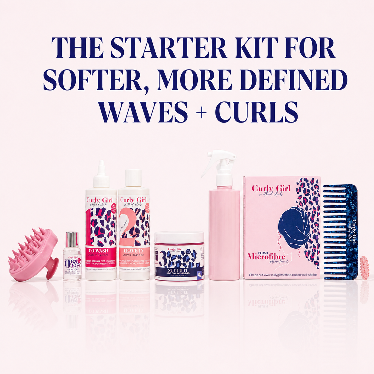 Wavy + Curly Girl Method Starter Kit