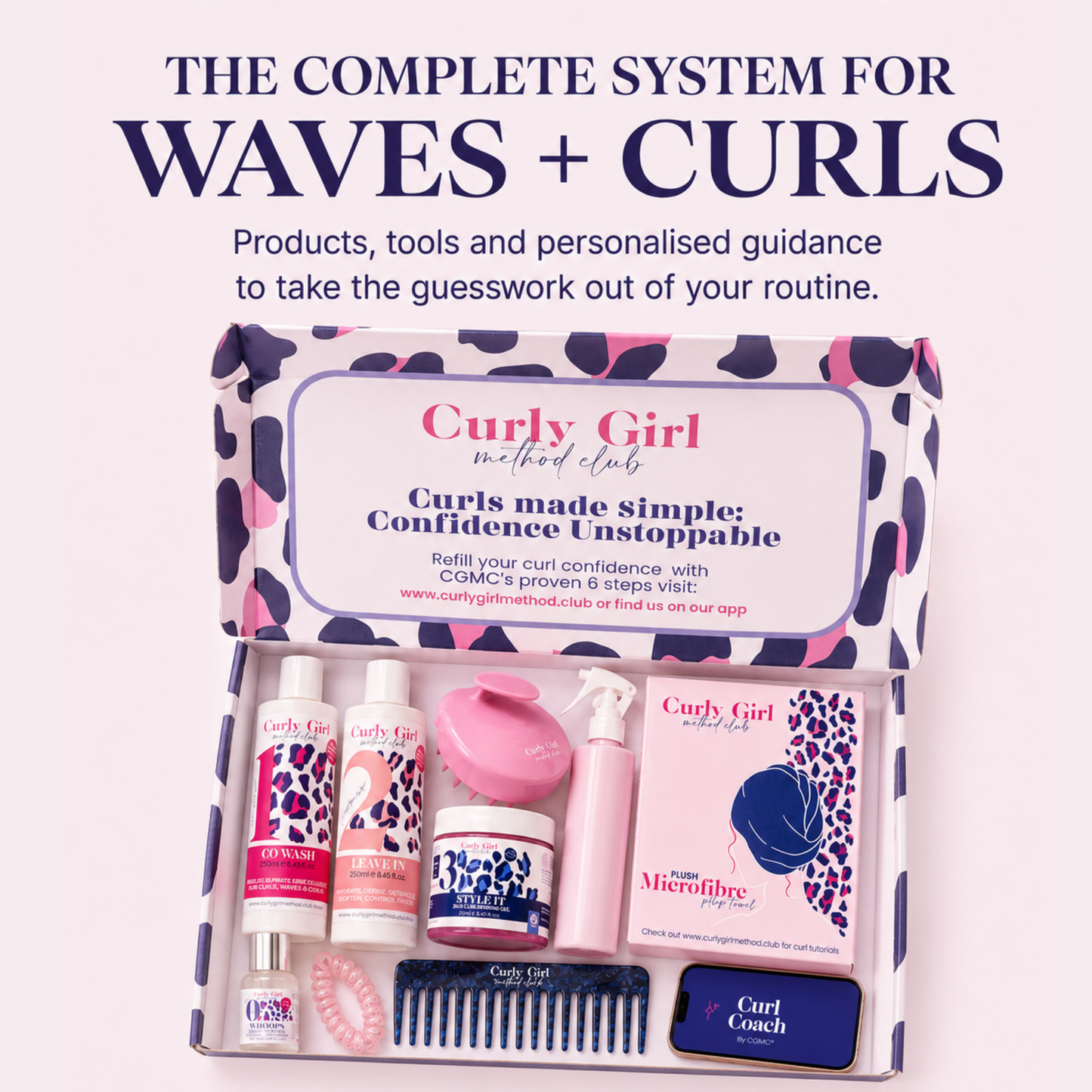 Wavy + Curly Girl Method Starter Kit