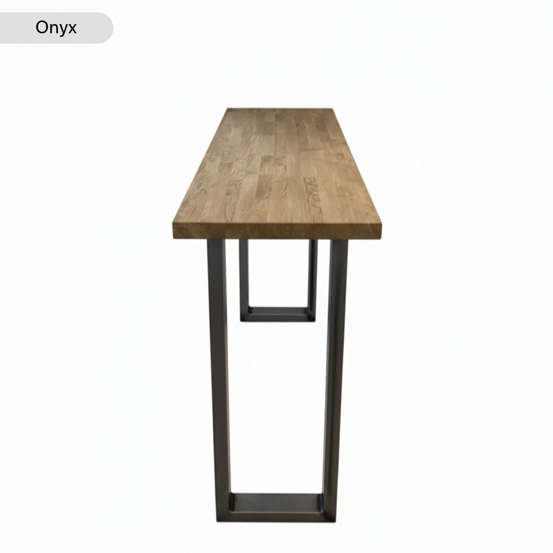 Staved Oak Breakfast Bar