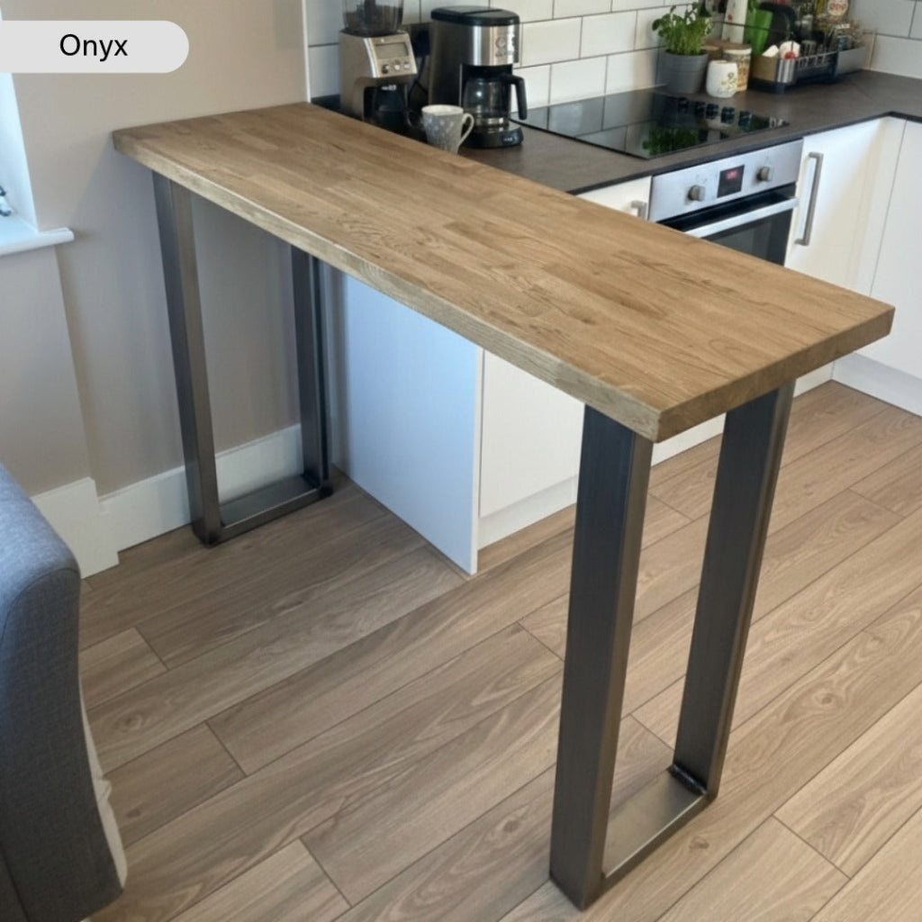 Staved Oak Breakfast Bar