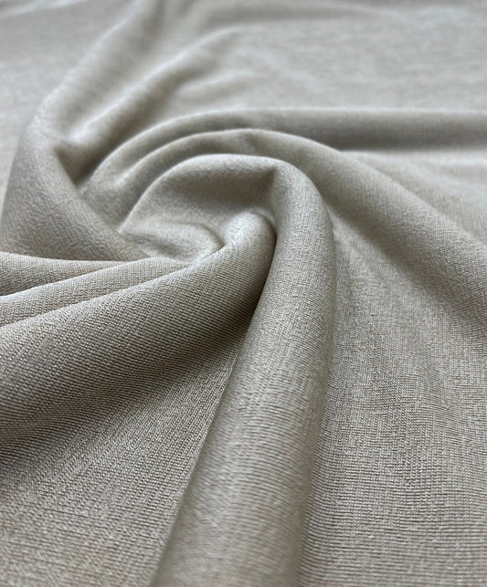Stone Acetate Slinky 4 Way Stretch Fabric