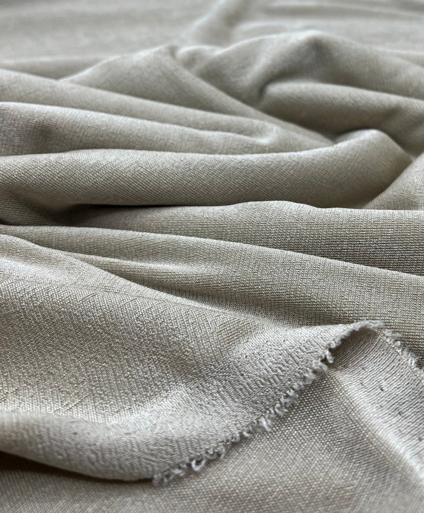 Stone Acetate Slinky 4 Way Stretch Fabric