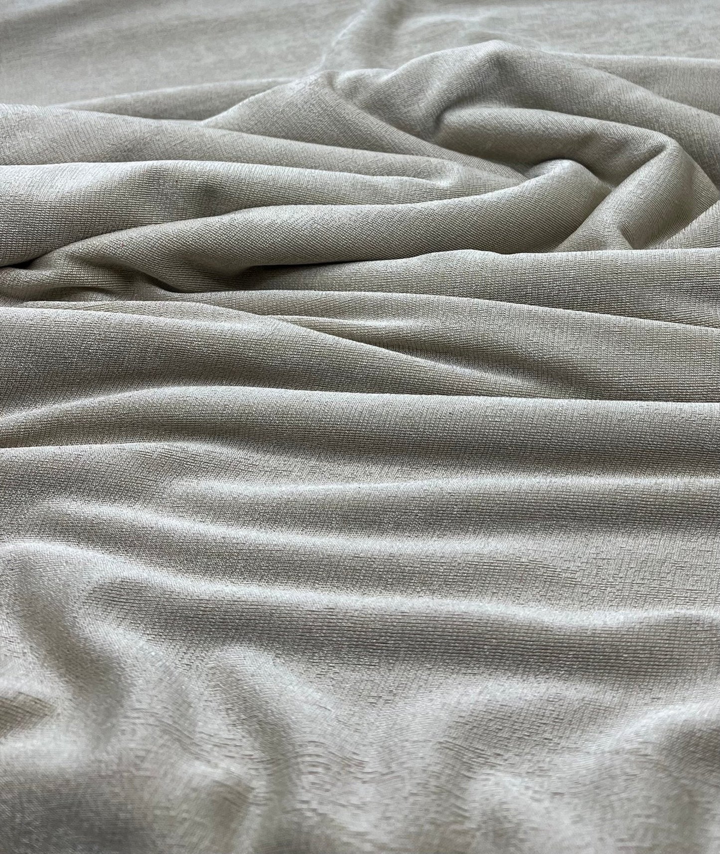 Stone Acetate Slinky 4 Way Stretch Fabric