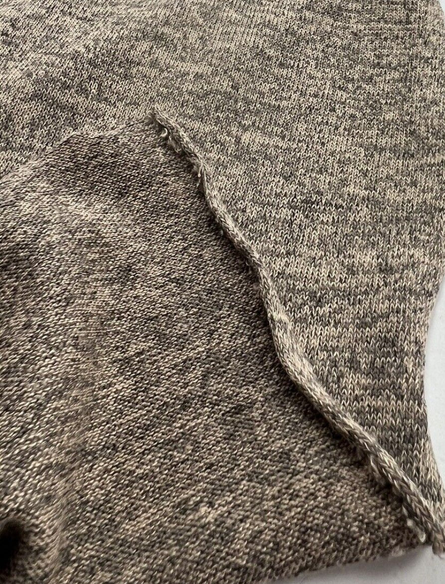 Stone Melange Knit Stretch Fabric