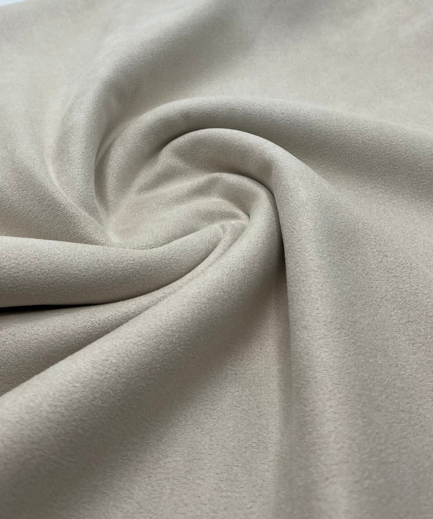 Stone Sand Scuba Suede Jersey Fabric 280GSM 2 Way Stretch