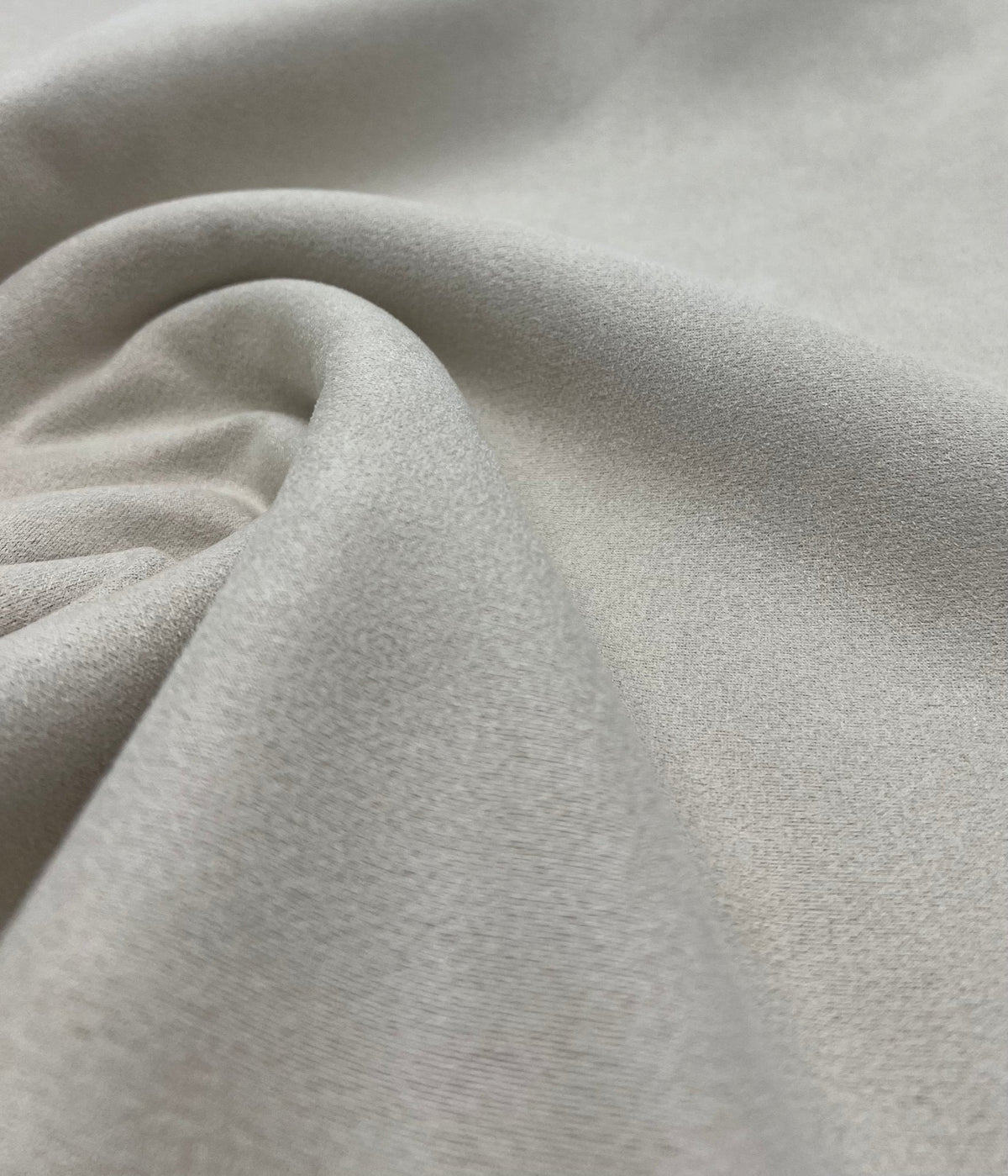 Stone Sand Scuba Suede Jersey Fabric 280GSM 2 Way Stretch