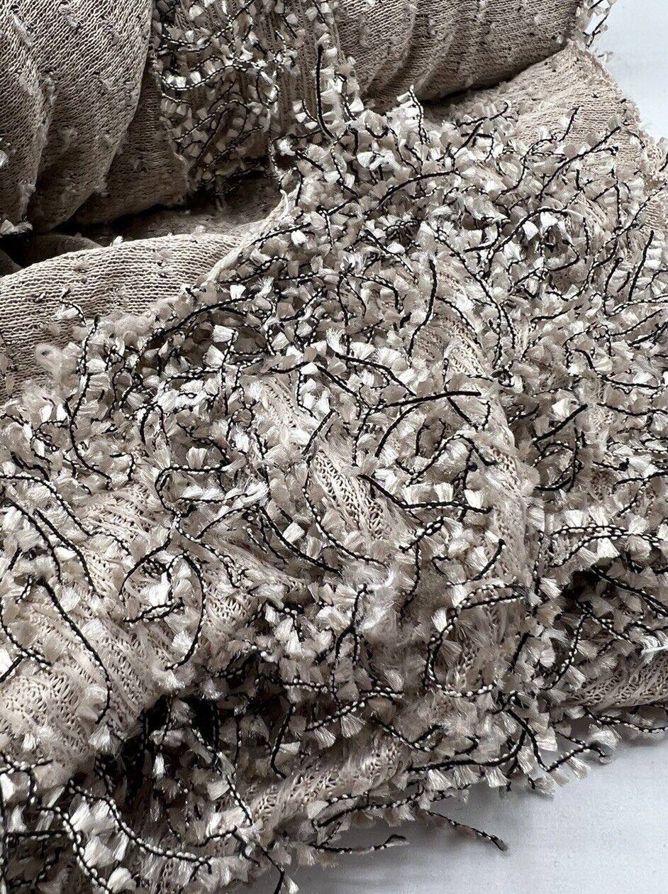 Stone Textured Hair Fabric Stretch