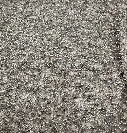 Stone Textured Hair Fabric Stretch