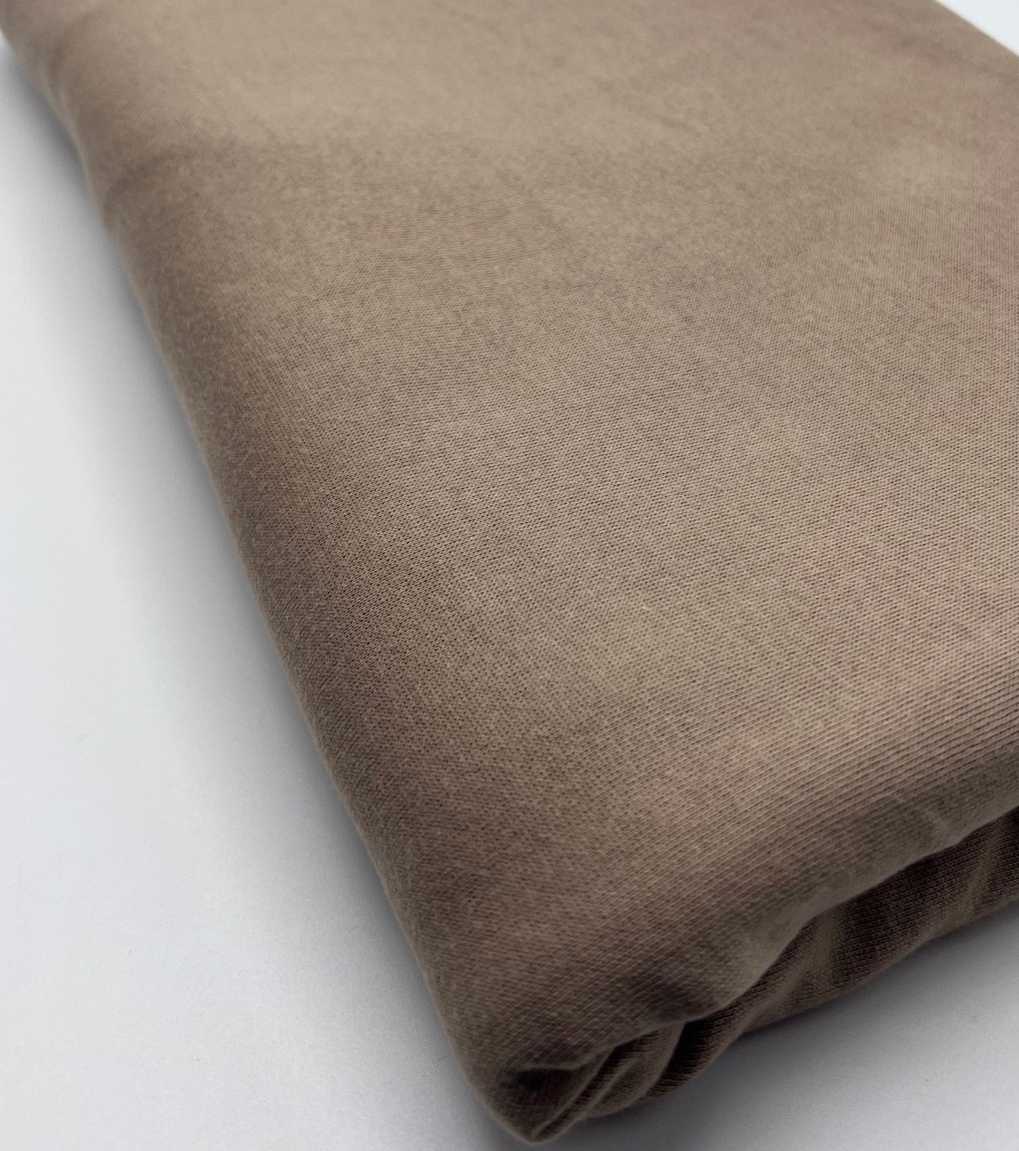 Stone Thick French Terry Loopback Cotton Jersey 290 GSM 95/5 Lycra 2 Way Stretch