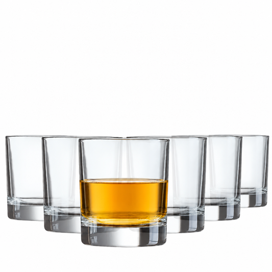 Krosno Straight Sided Whisky Tumblers - 290ml - Set of 6