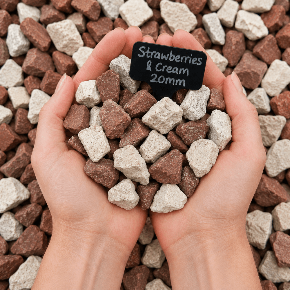 Strawberries and Cream Gravel Jumbo Bag