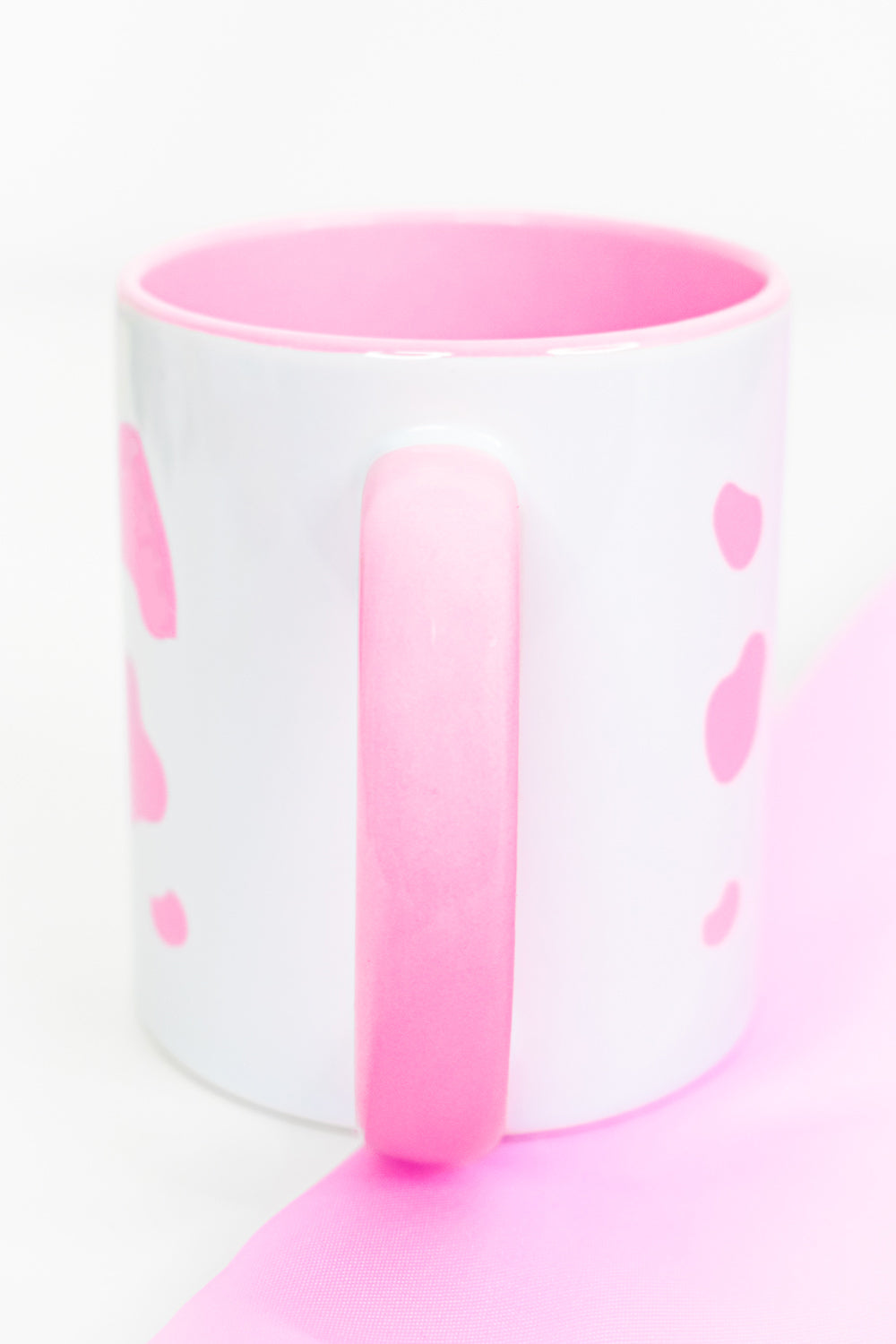 Strawberry Cow Pink Mug
