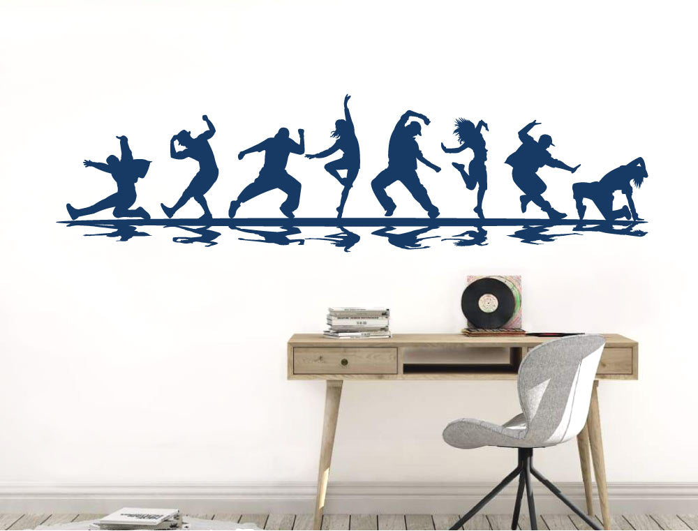 Street Dance Wall Sticker – Bedroom or Studio Dance Room Decor