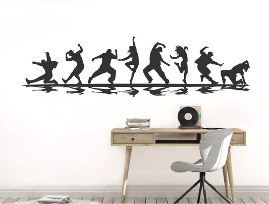 Street Dance Wall Sticker – Bedroom or Studio Dance Room Decor