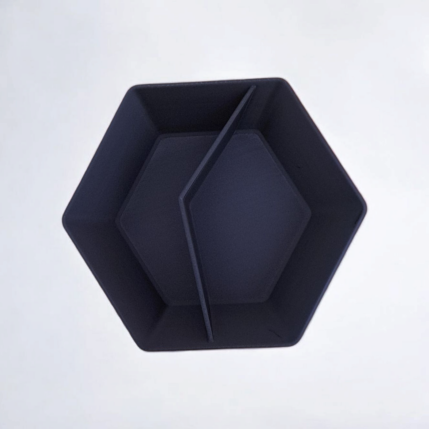 Minimalist Pistachio Bowl - Dual Compartment Snack Dish