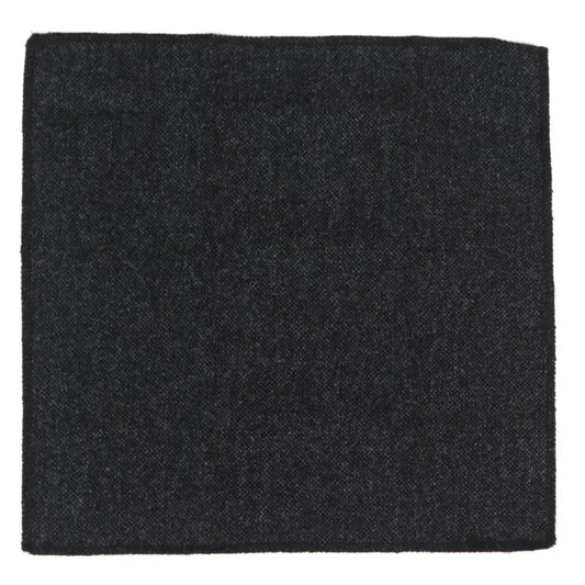 Stz22 Men's Tie Hankie Tweed Black Classic Gatsby Peaky Blinders