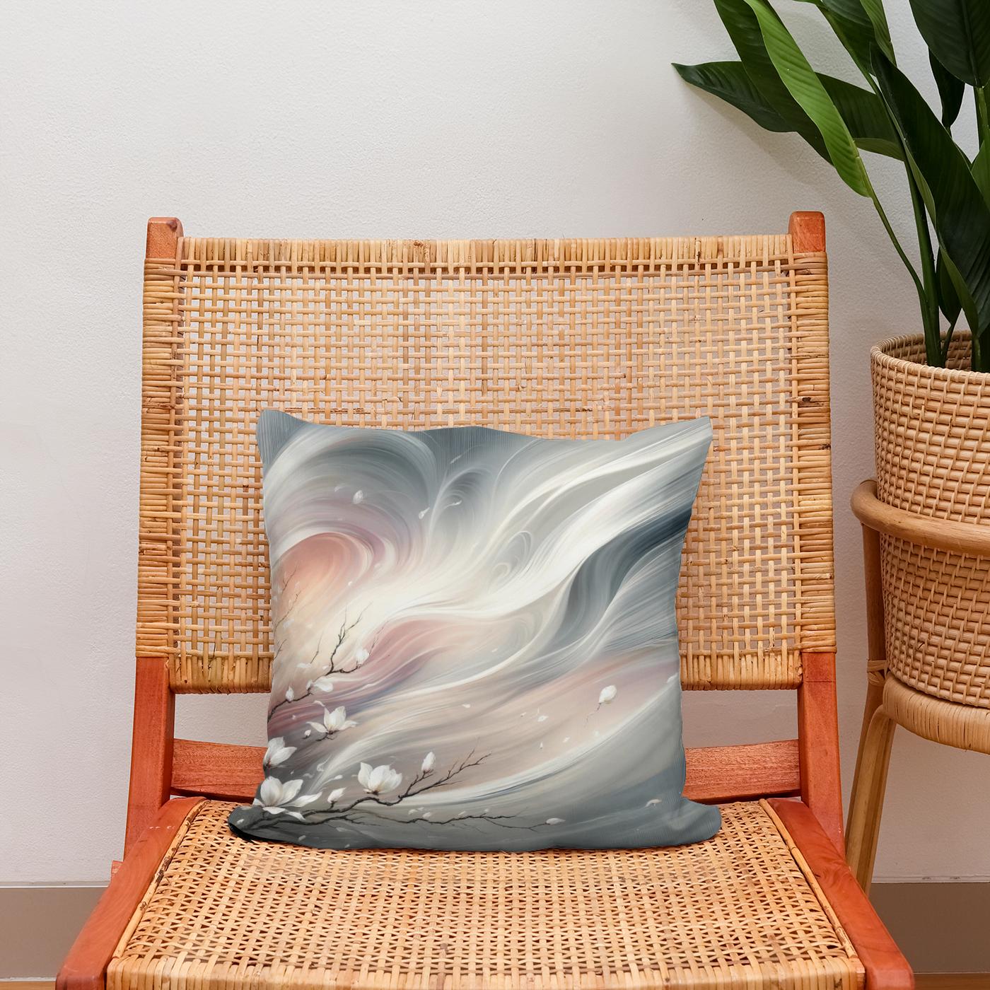 Whispers of the Wind Cotton Cushion