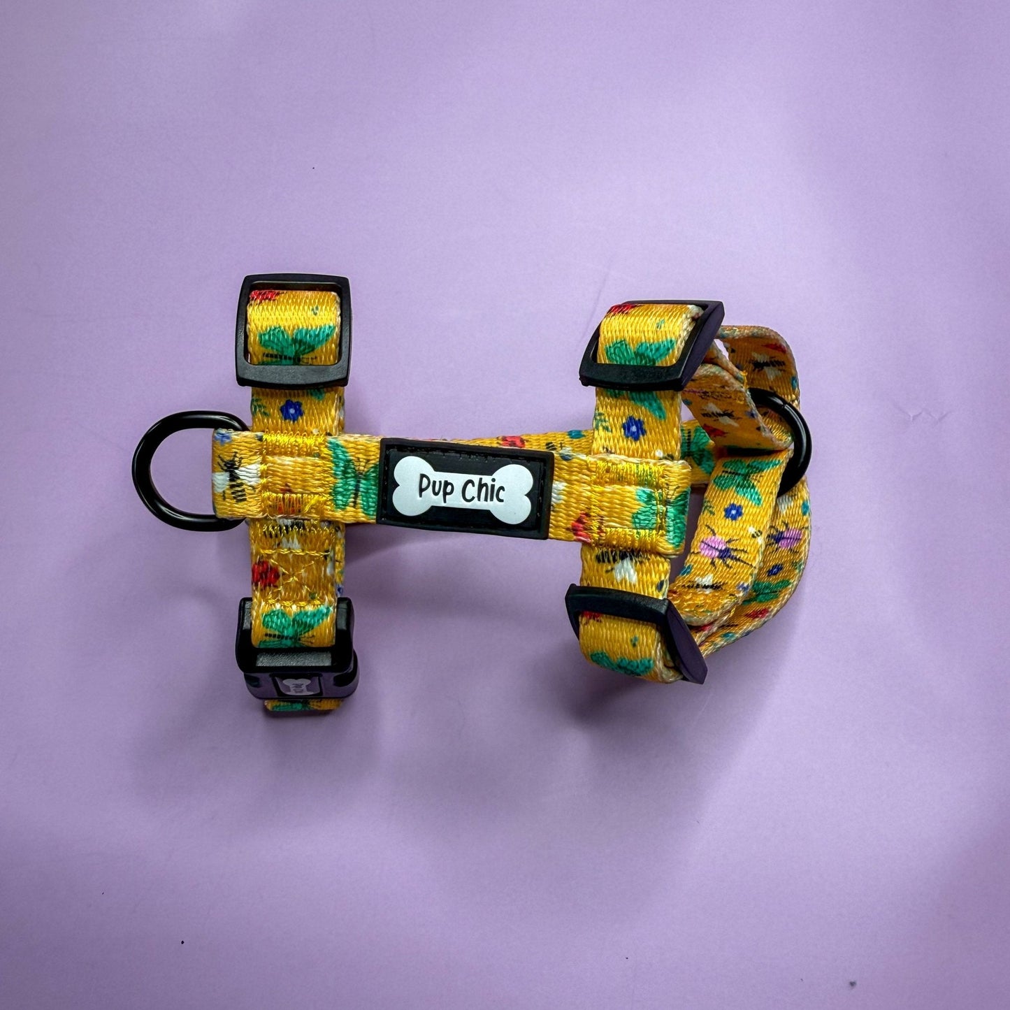 Summer Buzzin’ puppy XXXS strap harness